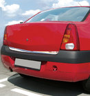 Dacia Logan I 2008-2012 Kofferraumladekantenschutz Edelstahl Foto 1