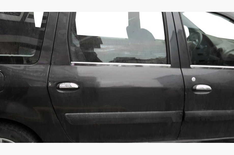 Dacia Logan MCV 2004-2014 Chrom Türgriffblenden (4 Stk., Edelstahl) OmsaLine - Italienischer Edelstahl Image