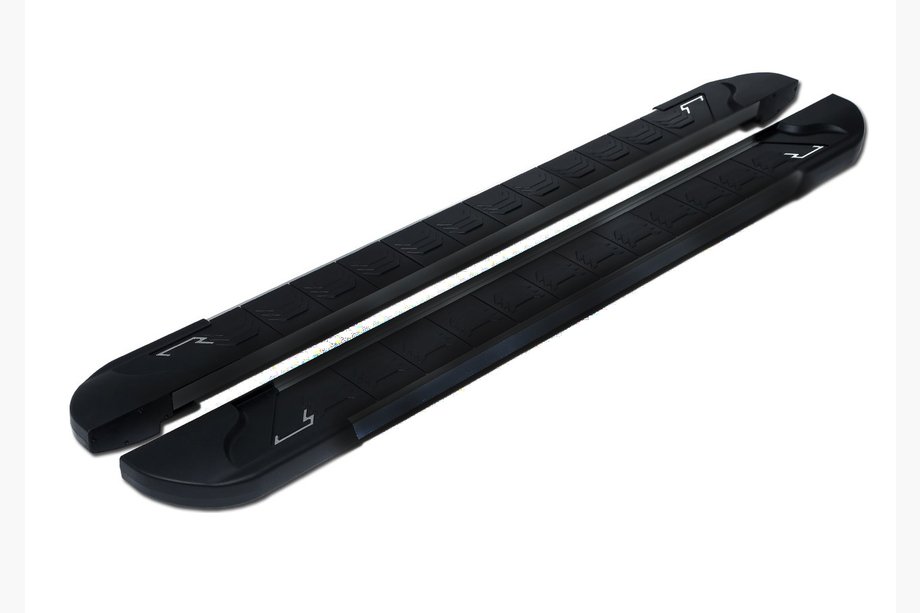 Volkswagen T5 Multivan 2003–2010 Seitenschweller RedLine Black (2 Stk., Aluminium) Image