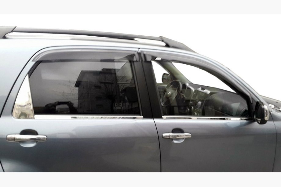 Daihatsu Terios 2006-2017 Fensterrahmen Zierleisten Aussen Edelstahl (4 Stk) Image