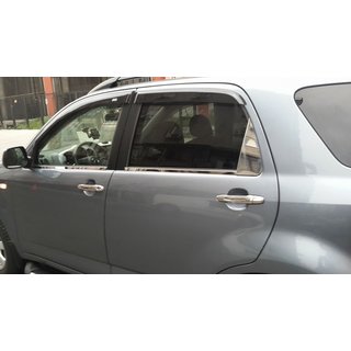 Fensterrahmen Zierleisten Aussen Edelstahl (4 Stk) Daihatsu Terios 2006-2017 Foto 4