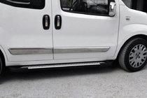 Peugeot Bipper 2008-2017 Trittbretter Allmond Grey (2 Stk., Alu) Foto 1