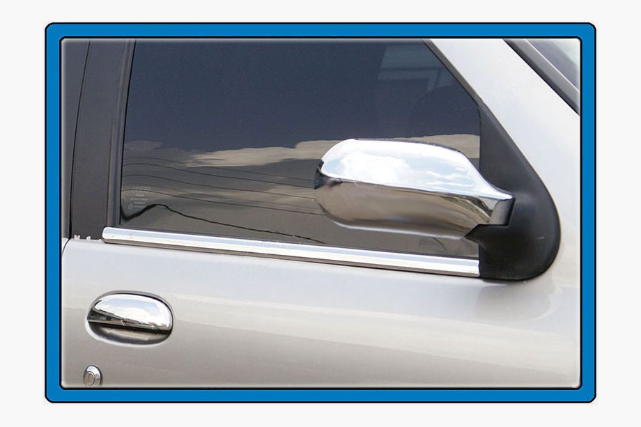 Fiat Albea 2002-2012 Fensterzierleisten außen Edelstahl (4 Stk.) Image