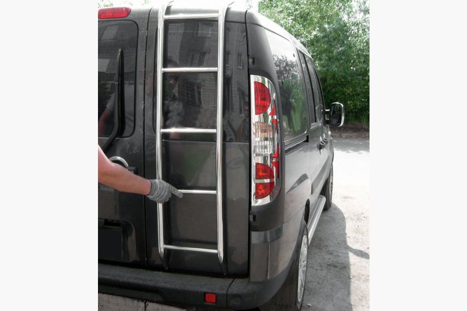 Fiat Doblo I 2001-2005 Leiter (Edelstahl) Image