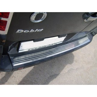 Heckstoßstangenabdeckung OmsaLine Edelstahl Fiat Doblo I 2001-2005 Foto 1