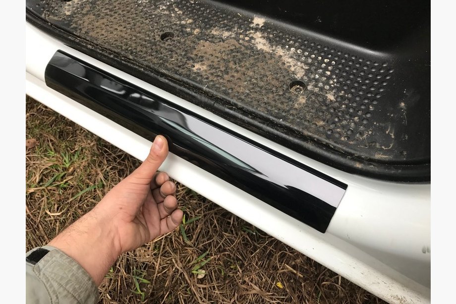 Nissan Primastar 2002-2014 ABS Einstiegsleisten Abdeckungen (2 Stk, DDU) Foto 3