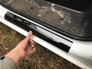 Renault Trafic 2001–2015 ABS Einstiegsleisten Abdeckungen (2 Stk, DDU) matt Foto 3
