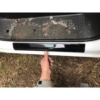 ABS Einstiegsleisten Abdeckungen (2 Stk, DDU) Opel Vivaro 2001–2015 Foto 3