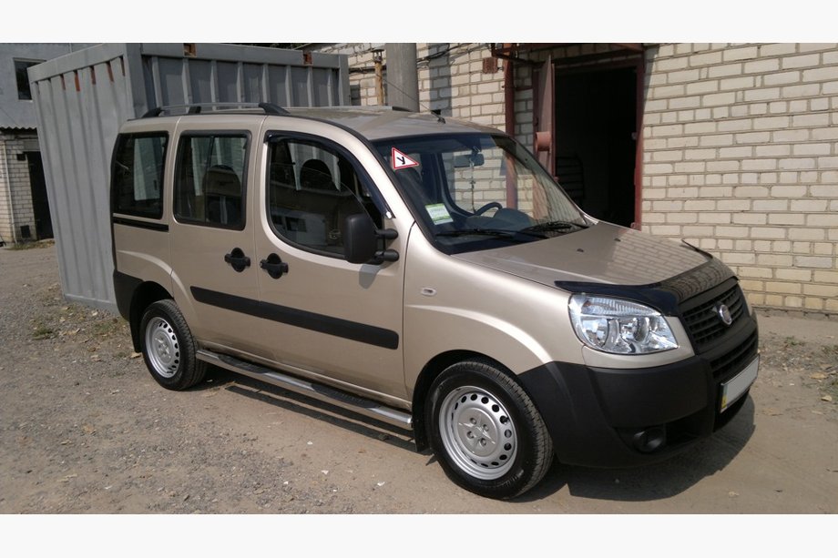 Fiat Doblo I 2001-2005 Dachreling Chrom Metallfüße Foto 7