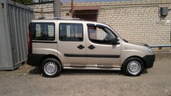 Fiat Doblo I 2001-2005 Dachreling Chrom Foto 8