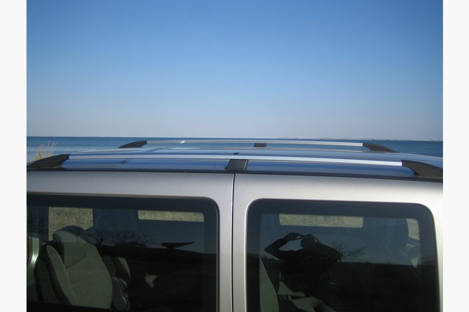 Fiat Doblo I 2001-2005 Dachreling Chrom Metallfüße Foto 12