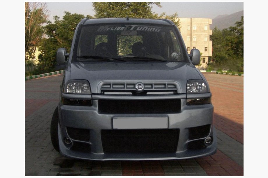 Fiat Doblo I 2001-2005 Stoßstangenaufsätze Sorento-Style (grundiert zum Lackieren) Image
