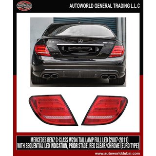 LED Rückleuchten (2007-2011, 2 Stück) Mercedes C-class W204 2007-2015