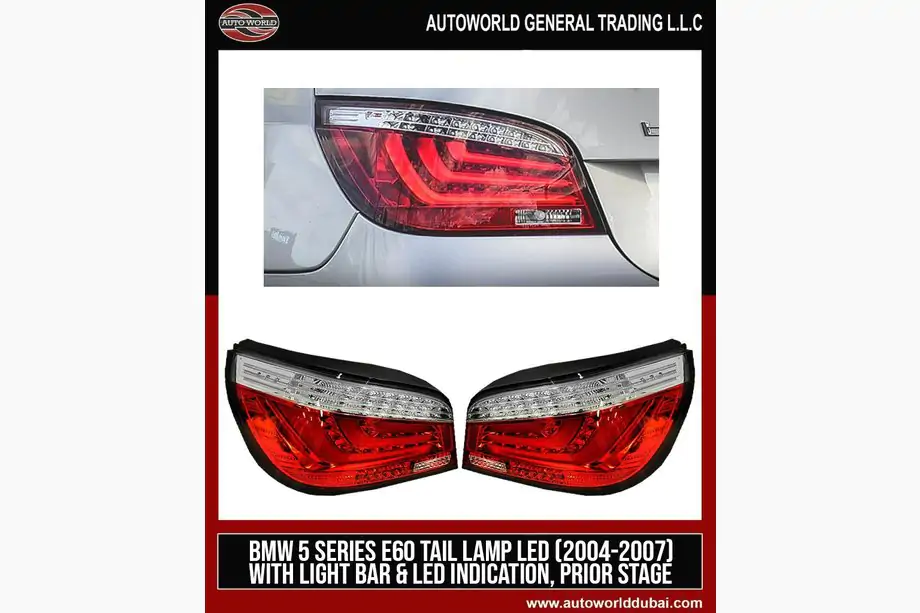 BMW 5 Series E60/E61 2003-2010 LED Rückleuchten (2 Stk) Image