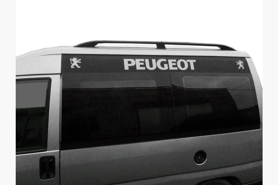Citroen Jumpy 1996-2007 Dachreling Schwarz Image