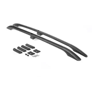 Aluminium Dachreling (Caravan, Schwarz)