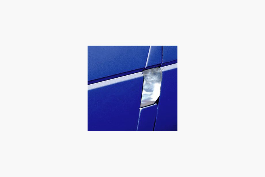 Volkswagen T4 Caravelle/Multivan 1990–2003 Chrom Tankdeckel Blende (Omsa) Foto 1