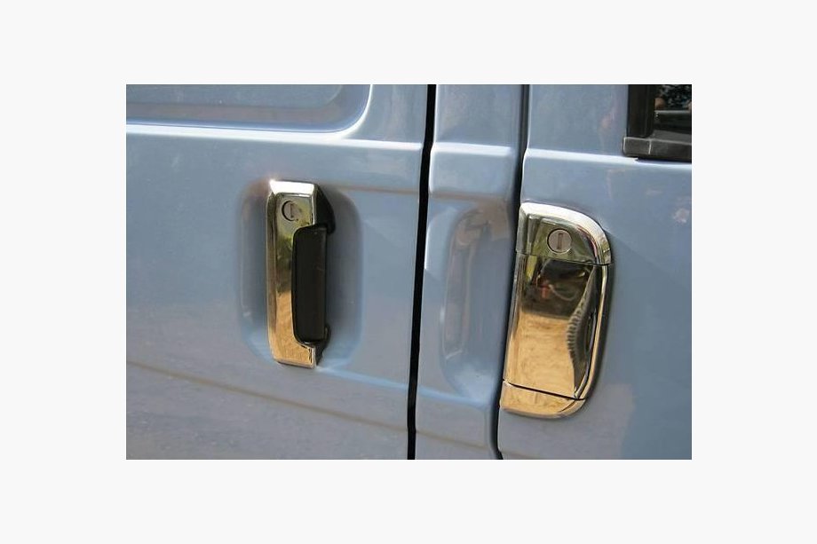 Volkswagen T4 Caravelle/Multivan 1990–2003 Chrom Türgriffblenden (7-teilig, Edelstahl) OmsaLine - Italienischer Edelstahl Foto 2
