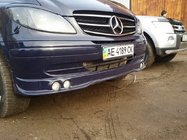 Mercedes Vito W639 2004-2014 Stoßstangenaufsatz mit 4 Scheinwerfern (grundiert zum Lackieren) Foto 4