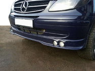 Mercedes Vito W639 2004-2014 Stoßstangenaufsatz mit 4 Scheinwerfern (grundiert zum Lackieren) Foto 1
