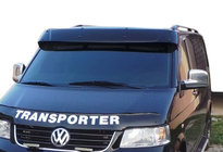 Volkswagen T5 2010-2015 Frontscheibenblende (schwarz glanz, 5mm) Foto 2
