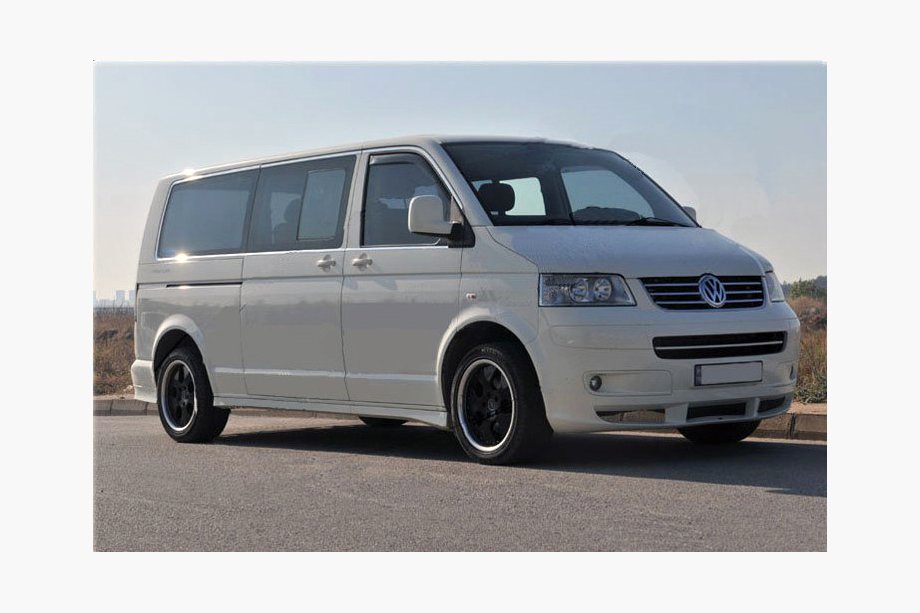 Volkswagen T5 Transporter 2003-2010 Komplette Fensterumrandung Edelstahl (14-teilig) Foto 6