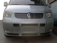 Volkswagen T5 Transporter 2003-2010 Einteilige Frontstoßstangenlippe (grundiert zum Lackieren) Foto 2