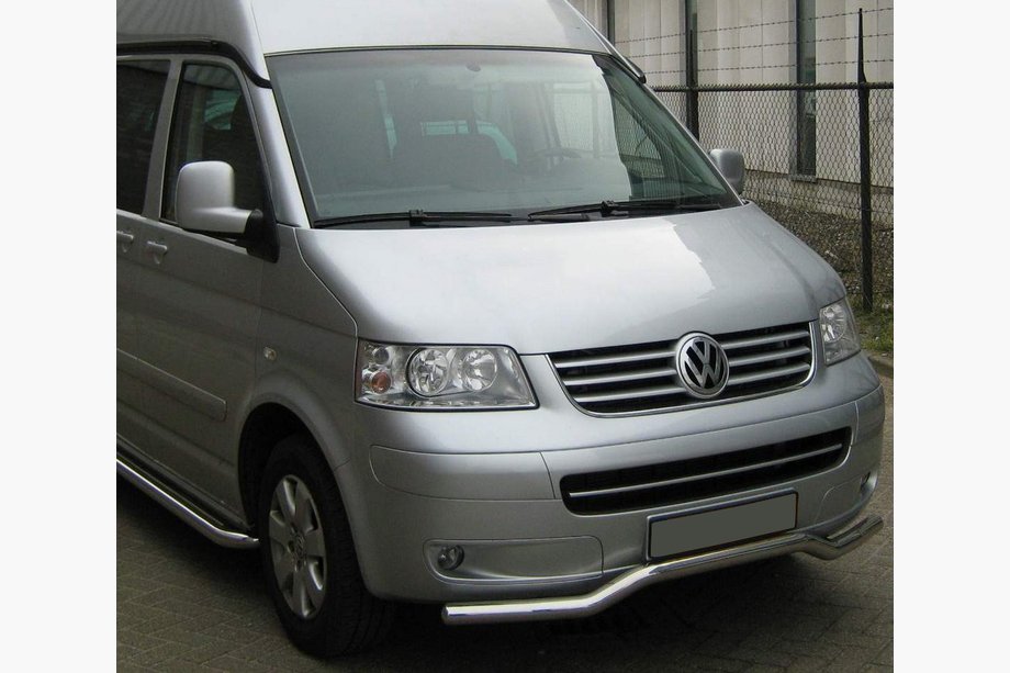 Volkswagen T5 2010-2015 Unterer Wellen-Spoiler (Edelstahl) Image