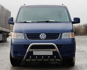 Volkswagen T5 Multivan 2003–2010 Frontbügel WT003 (Edelstahl) 51mm, ohne Schriftzug Foto 1