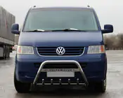 Volkswagen T5 Multivan 2003–2010 Frontbügel WT003 (Edelstahl) Foto 1