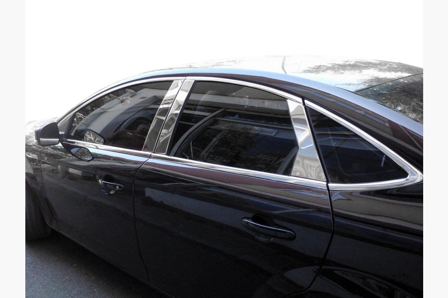 Ford Mondeo 2008-2014 Edelstahl Türsäulen Zierleisten Image