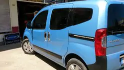 Fiat Fiorino/Qubo 2008-2024 Edelstahl Zierleisten für Schiebetüren (2 Stk) Foto 2