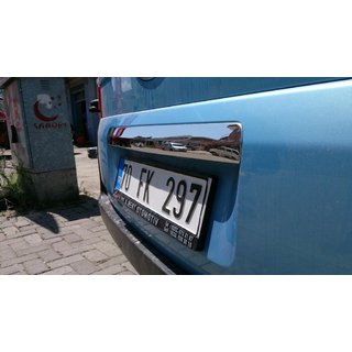 Chromleiste über dem Kennzeichen (Edelstahl) Citroen Nemo 2007-2017 Foto 3