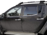 Mitsubishi L200 2006-2015 Fensterzierleisten Edelstahl (4 Stk.) Carmos - Türkischer Edelstahl Foto 1