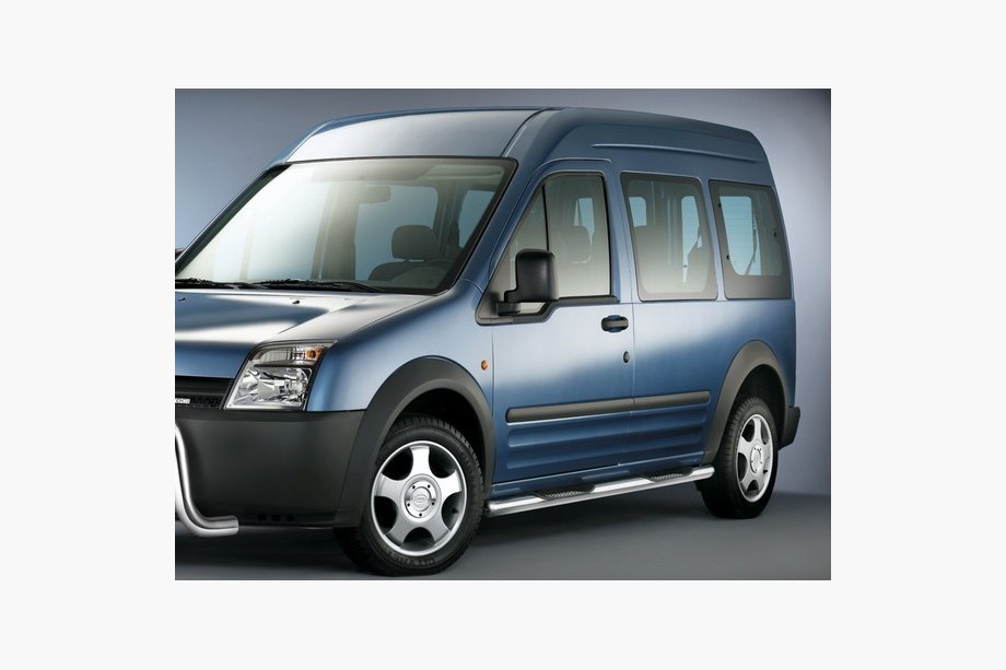 Ford Connect 2002–2006 Seitliche Rohre BB002 (2 Stk., Edelstahl) 60 mm, Standardbasis Image