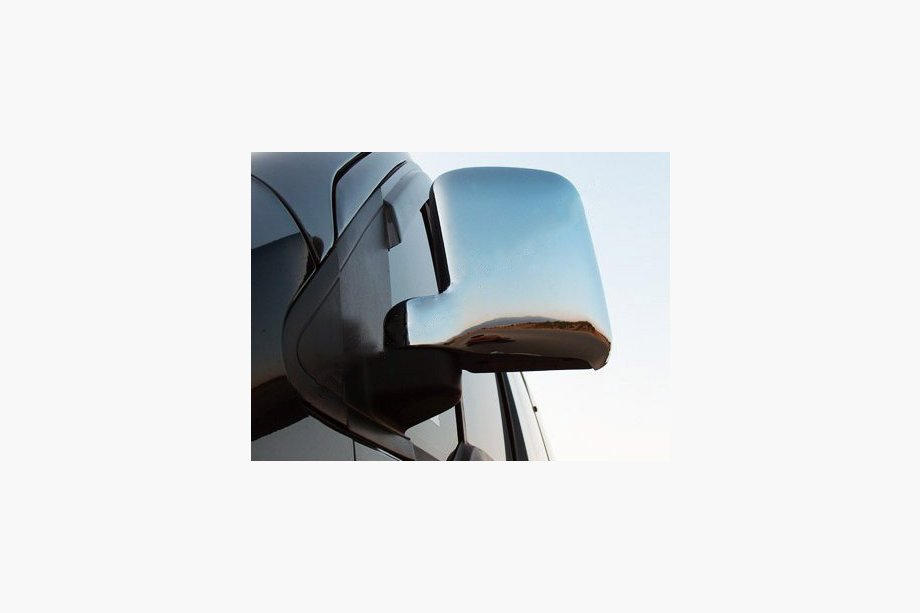 Ford Connect 2002–2006 Chrom Spiegelabdeckungen (ABS, 2 Stk.), OMSA Image