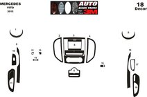 Mercedes Vito/V-class W447 2014- Armaturenbrett Abdeckungen Aluminium Foto 6