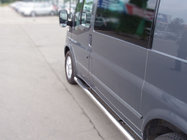 Ford Transit 2014- Seitliche Rohre Ø70 (2 Stk., Edelstahl) Foto 2