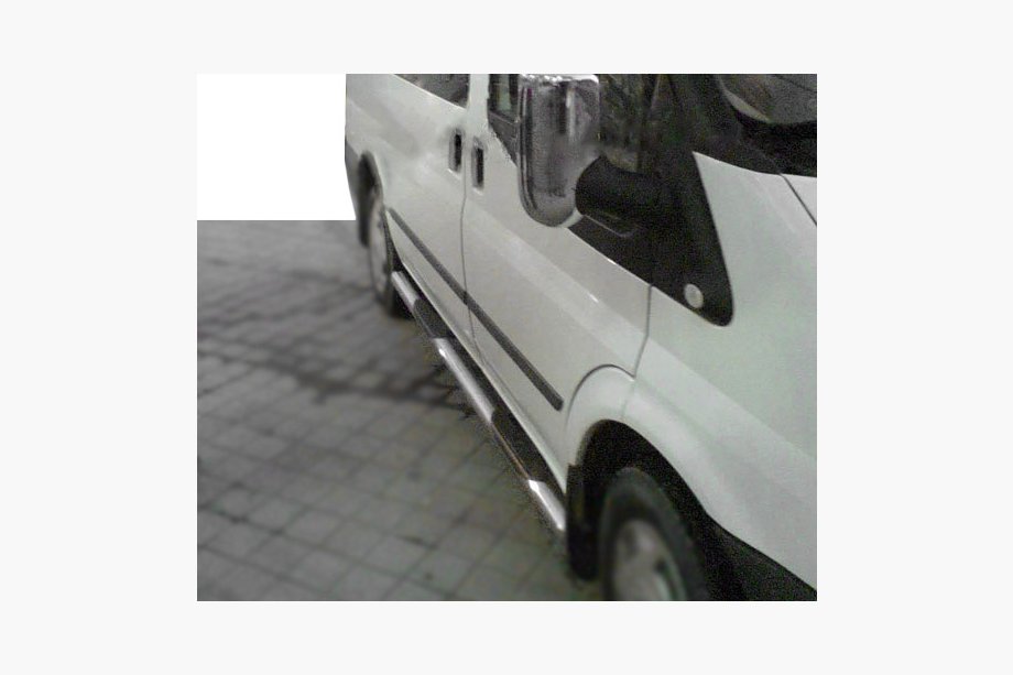 Ford Transit 2014- Seitliche Rohre Ø70 (2 Stk., Edelstahl) Image