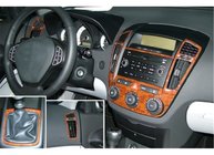 Kia Ceed 2007-2012 Armaturenbrett Abdeckungen (Meric) Aluminium Foto 6