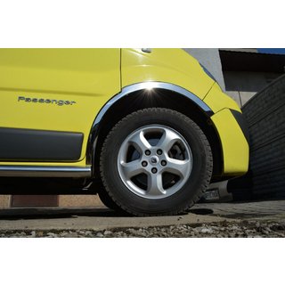 Radlaufblenden Edelstahl (4 Stk.) Nissan Primastar 2002-2014 Foto 1