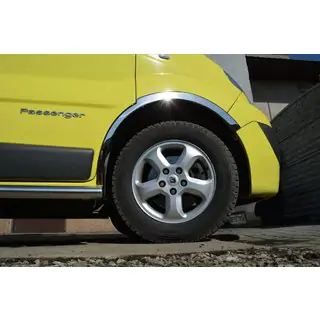 Radlaufblenden Edelstahl (4 Stk.) Nissan Primastar 2002-2014 Foto 1
