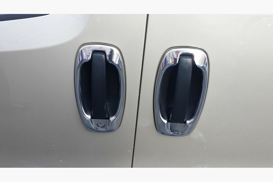 Opel Combo 2012-2018 Chrom Abdeckungen um die Türgriffe (4 Stk, Edelstahl) Carmos - Türkischer Edelstahl Image