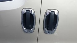 Opel Combo 2012-2018 Chrom Abdeckungen um die Türgriffe (4 Stk, Edelstahl) Carmos - Türkischer Edelstahl Foto 1