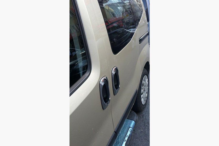 Fiat Fiorino/Qubo 2008-2024 Griffblenden (4 Stk, Edelstahl) Foto 4