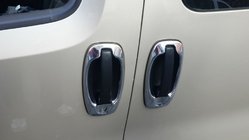 Opel Combo 2012-2018 Chrom Abdeckungen um die Türgriffe (4 Stk, Edelstahl) Carmos - Türkischer Edelstahl Foto 3