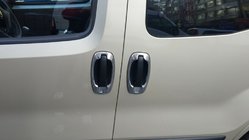 Opel Combo 2012-2018 Chrom Abdeckungen um die Türgriffe (4 Stk, Edelstahl) Carmos - Türkischer Edelstahl Foto 4