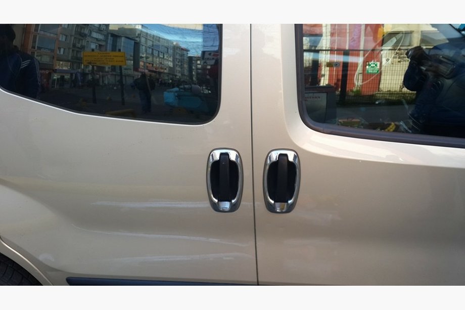 Fiat Fiorino/Qubo 2008-2024 Griffblenden (4 Stk, Edelstahl) Foto 10