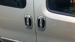 Peugeot Bipper 2008-2017 Türgriffblenden und Zierleisten (8 Stk, Edelstahl) Foto 4