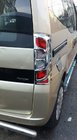 Peugeot Bipper 2008-2017 Chrom Rückleuchten Abdeckung mit Biegung (2 Stk, Kunststoff) Foto 5